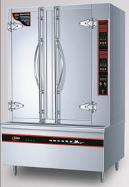 Disque de luxe à hautes températures du Cabinet 24 de vapeur de vapeur commercial de nourriture
