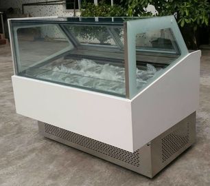 Congélateur de réfrigérateur commercial placard de crème glacée de 45 degrés avec Aspera Compre