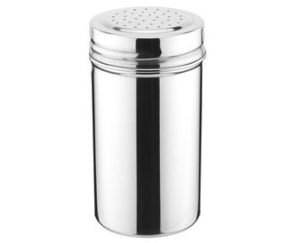 Pots de condiment d'ensembles de vaisselle de porcelaine de dispositif trembleur de sel et de poivre de l'acier inoxydable #304 avec le couvercle trous de 1,5 - de 2.5mm