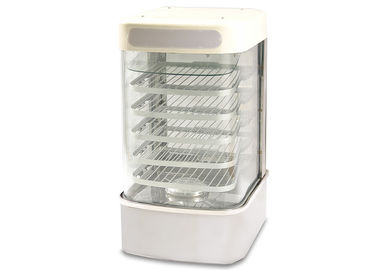 L'affichage électrique de réchauffeur de vapeur/nourriture d'affichage de pain avec la partie supérieure du comptoir automatique 5 de contrôle de température pose