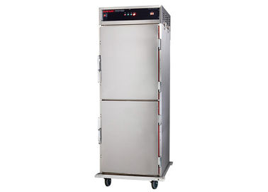 portes à deux battants debout de chariot de réchauffeur de nourriture 1.8KW tenant le Cabinet 50℃ - 99℃