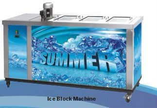 Congélateur de réfrigérateur commercial à faible bruit de bloc de glace de 1.00mm 6720kg/24hours