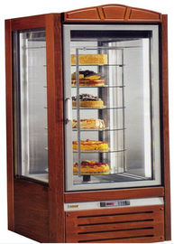 Congélateur de réfrigérateur commercial d'étalage de gâteau de NN-F4T avec 6 portes en verre