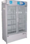 Portes commerciales du congélateur de réfrigérateur de refroidisseur d'affichage de boisson deux
