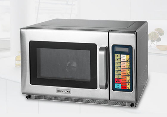 Micro-onde commerciale Oven Stainless Steel Body de supermarché de contrôle de micro-ordinateur