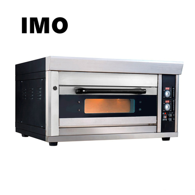 Pizza Oven Bread 1 énergie de gaz de taille de Tray Gas Baking Ovens 530mm de la plate-forme 2