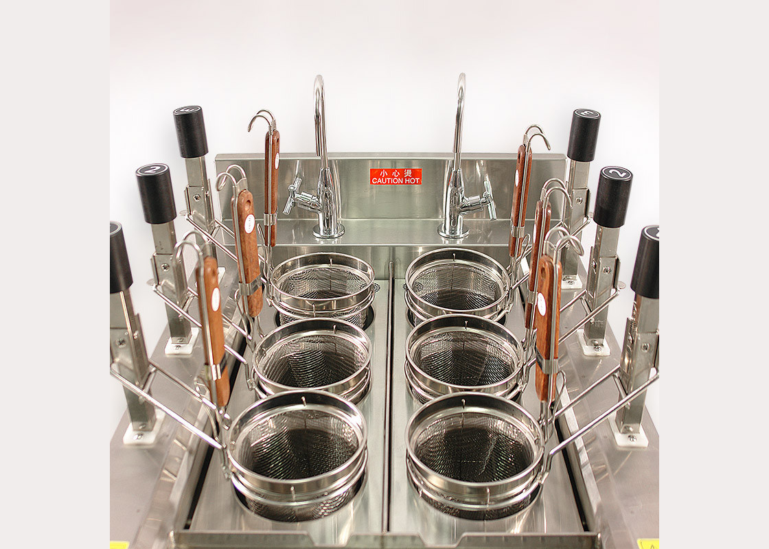 les équipements commerciaux de la cuisine 12KW, automatiques soulèvent