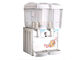 Le double de PL-234AJ échoue le congélateur de réfrigérateur le distributeur/2x17L commercial de jus