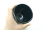 La vaisselle d'imitation noire de porcelaine de tasse de thé de couleur place le poids 168g de Dia7.6cm H9.2cm