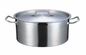 Cookwares d'acier inoxydable/pot courts commerciaux 32L de soupe pour l'industrie de la restauration
