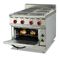 Cuiseur 4/6 principal de plat chaud d'équipement de cuisine électriques occidentaux avec le four ZH-TE-4