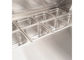 Le comptoir à salades de deux portes a frigorifié le Tableau de travail avec 6 x 1/6 congélateur de réfrigérateur commercial de casseroles de nourriture de la GN de TAILLE