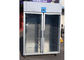 Porte en verre approuvée par CE Portée-dans le congélateur de réfrigérateur commercial importé par réfrigérateur droit de compresseur d'Embraco