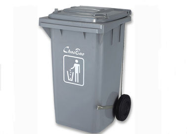 protection de l'environnement d'équipements de poubelle de déchets de roue de côté de pédale du pied 120L/service d'étage