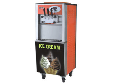 Machine de crème glacée/congélateur de réfrigérateur commerciaux avec le compresseur et l'écran d'affichage à cristaux liquides