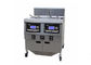 Équipements commerciaux ouverts de cuisine friteuse/3x25L de gaz vertical d'OFG-322L