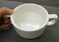 4&quot; la vaisselle empilable blanche de la Chine de porcelaine de bol de soupe à porcelaine place le poids 259g
