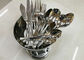 Ensembles de vaisselle plate de l'acier inoxydable 304# de 20 morceaux de bifteck de couteau de dîner de fourchette de cuillère de portion