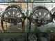 Cookwares d'acier inoxydable de finition de miroir/casserole ronde de nourriture avec le couvercle rond de bureau à cylindre entièrement ouvert à 180°
