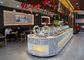 Buffet chaud d'affichage adapté par stations de plat de friction de buffet d'équipement de restaurant