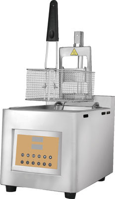 Pâtisserie en acier inoxydable multifonctionnelle Pâtisserie à l'huile de levage automatique Pâtisserie à poulet Chicken Chop Frites Pâtes de poisson