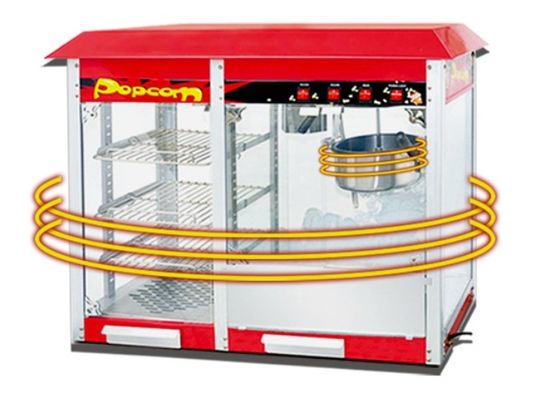 Machine à popcorn machine à popcorn commerciale machine à popcorn commerciale automatique machine à popcorn électrique machine à popcorn