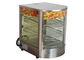 étalage chaud électrique de réchauffeur de nourriture de 850W 220V, coffret d'étalage de réchauffeur de pizza de partie supérieure du comptoir