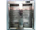 Armoire de rétention mobile pour aliments en acier inoxydable avec deux portes