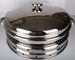 Cookware rond hydraulique d'acier inoxydable/plat de friction tournant de bureau à cylindre